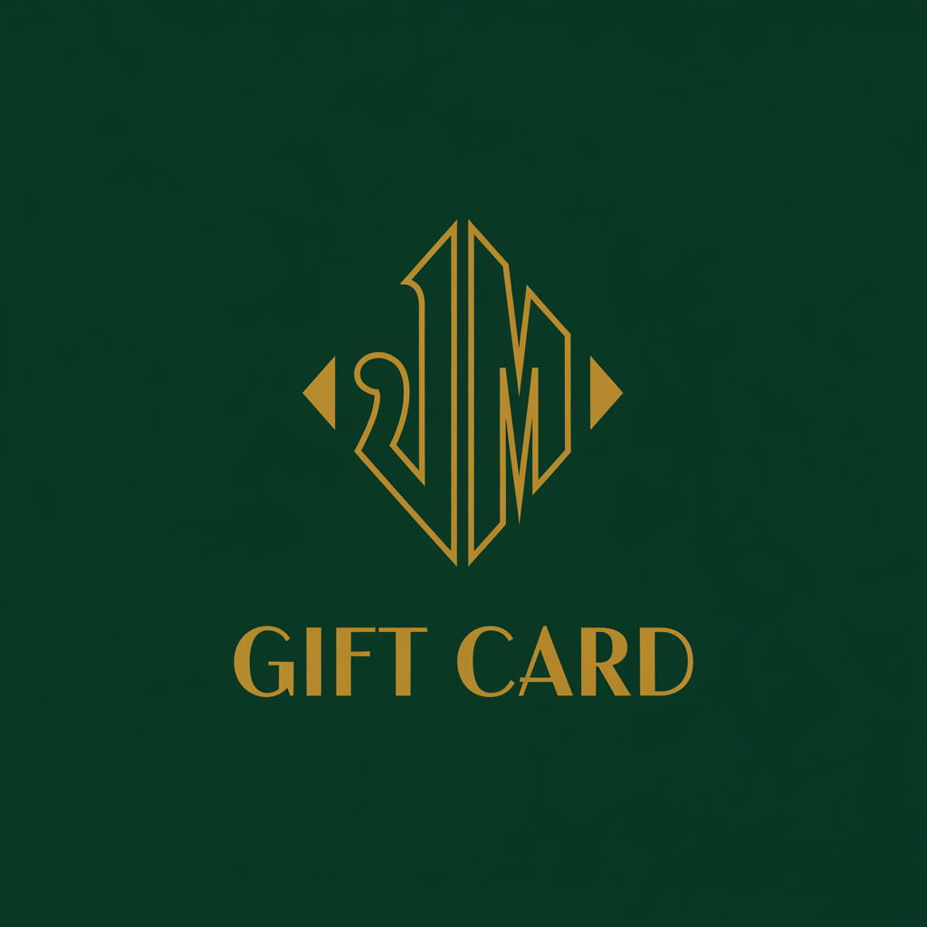 Decorative gold emblem on a green background